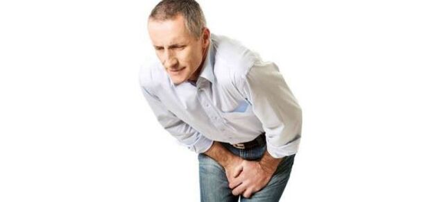 Pain in the perineum in men is a symptom of prostatitis